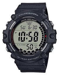 Casio Collection Ρολόι Μπαταρίας με Καουτσούκ Λουράκι