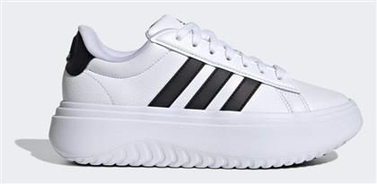 adidas Grand Court Platform Sneakers Λευκά