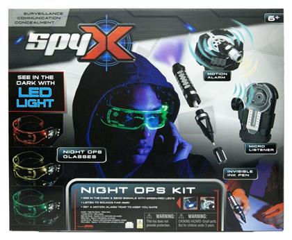 Just Toys Παιχνίδι Κατασκοπίας Spy X Night Ops Kit για 6+ Ετών