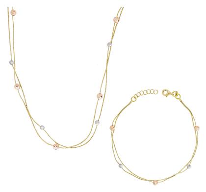 Kiriakos Gofas Σετ Κοσμημάτων από Χρυσό 14K