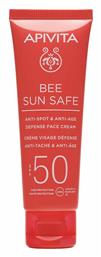 Apivita Bee Sun Safe Αντηλιακή Κρέμα Προσώπου SPF50 50ml