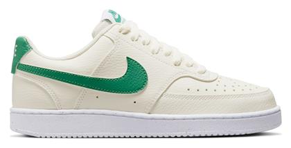 Nike Court Vision Low Next Nature Γυναικεία Sneakers Sail / Malachite / White