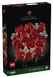 Lego Botanical Collection Bouquet Of Roses για 18+ Ετών 822τμχ