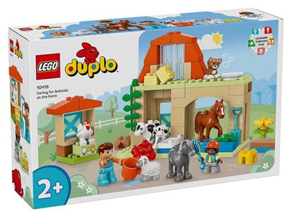 Lego Duplo Caring For Animals At The Farm για 2+ Ετών 74τμχ