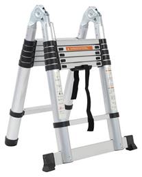 Versa Τηλεσκοπική Σκάλα Αλουμινίου 6 Σκαλιών