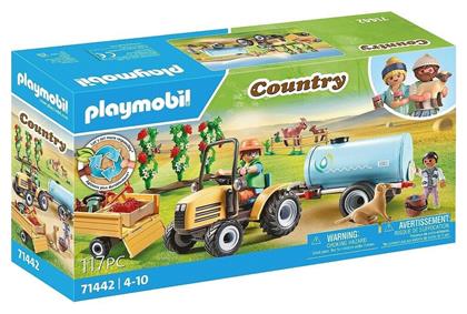 Playmobil Country Τρακτέρ Με Βυτιοφόρο για 4-10 ετών