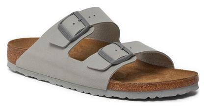 Birkenstock Arizona BF Δερμάτινα Σανδάλια Γκρι