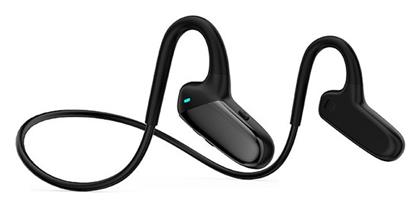 F808 Open Ear Bluetooth Handsfree Ακουστικά Μαύρα