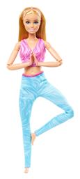 Barbie Made To Move Blonde Wearing Sports Top & Pants για 3+ Ετών