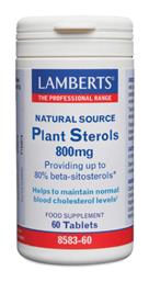Lamberts Natural Plant Sterols 800mg 60 ταμπλέτες