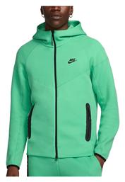 Nike Tech Fleece Windrunner Ζακέτα Πράσινη με Κουκούλα