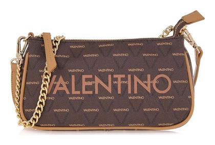 Valentino Bags Γυναικεία Τσάντα Χιαστί Καφέ