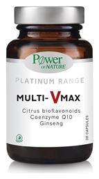 Power Of Nature Platinum Range Multi-Vmax Πολυβιταμίνη 100mg 30 κάψουλες