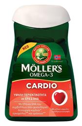 Moller's Omega-3 Cardio Μουρουνέλαιο και Ιχθυέλαιο 60 μαλακές κάψουλες