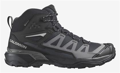 Salomon X Ultra 360 Mid Ανδρικά Ορειβατικά Μαύρα