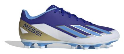 adidas X Crazyfast Club Messi FxG Χαμηλά Ποδοσφαιρικά Παπούτσια με Τάπες Lucid Blue / Blue Burst / Cloud White