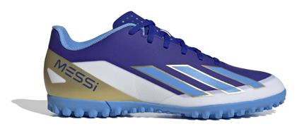 adidas X Crazyfast Club Messi TF Χαμηλά Ποδοσφαιρικά Παπούτσια με Σχάρα Lucid Blue / Blue Burst / Cloud White