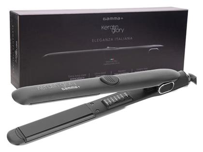 Επαγγελματική Πρέσα Μαλλιών Gamma+ Keratin Glory Black