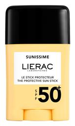 Lierac Sunissime Protective Αντηλιακό Stick Προσώπου SPF50+ 10ml