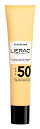 Lierac Sunissime The Velvety Sun Αντηλιακή Λοσιόν Προσώπου SPF50+ 40ml