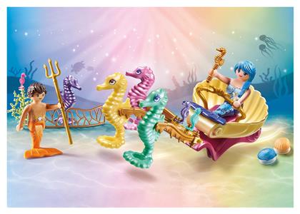 Playmobil Princess Magic Γοργονο-άμαξα Με Ιππόκαμπους για 4-10 ετών