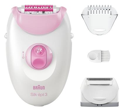 Braun Silk Epil 3 Αποτριχωτική Μηχανή Epilator