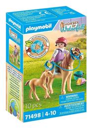 Playmobil Horses Of Waterfall Παιδάκι Με Άλογο Και Πουλάρι για 4-10 ετών