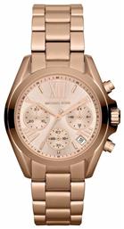 Michael Kors Bradshaw Ρολόι Μπαταρίας με Μεταλλικό Μπρασελέ