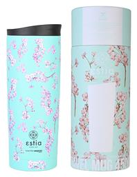 Estia Travel Mug Save The Aegean 500ml Blosson Green