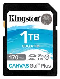 Kingston Canvas Go Plus Flash Card 1TB U3 UHS-I από το e-shop