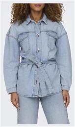 Only Γυναικείο Light Blue Overshirt