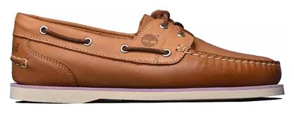 Timberland Classic Boat Γυναικεία Μοκασίνια σε Καφέ Χρώμα