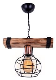 Pakketo Κρεμαστό Φωτιστικό Μαύρο 28.5x15x50εκ.