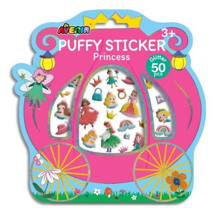 Avenir Puffy Stickers Princess