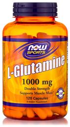 Now Foods L-Glutamine 1000mg 120 κάψουλες Unflavoured