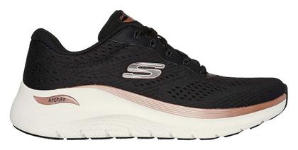 Skechers Arch Fit 2.0 Γυναικεία Sneakers Black Rose Gold