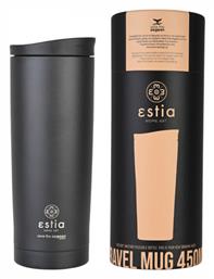 Estia Travel Mug Save The Aegean 500ml Midnight Black