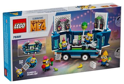 Lego Minions Music Party Bus για 7+ Ετών 379τμχ