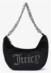 Juicy Couture Γυναικεία Τσάντα Ώμου Μαύρη