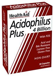 Health Aid Acidophilus Plus 4 Billion με Προβιοτικά και Πρεβιοτικά 30 κάψουλες