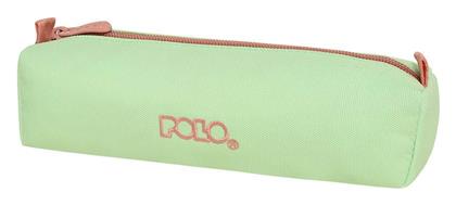 Polo Wallet Dos Pistachio Pink Κασετίνα Βαρελάκι με 1 Θήκη Πράσινη