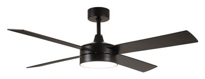 Estia 70W με Φως 132cm Μαύρος 06-21214