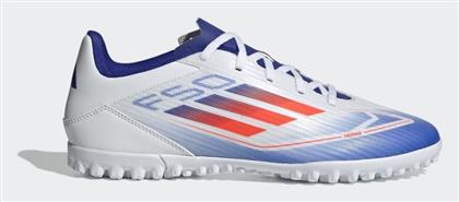 adidas F50 Club TF Χαμηλά Ποδοσφαιρικά Παπούτσια με Σχάρα Cloud White / Solar Red / Lucid Blue