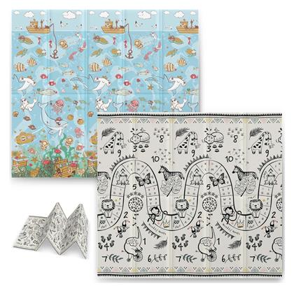 Nukido Χαλάκι Δραστηριοτήτων Γαλάζιο 200x180cm Πάχους 10mm