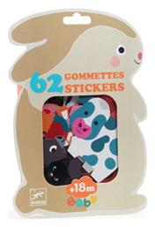 Djeco Αυτοκόλλητα Animals