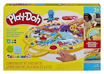 Hasbro Play-Doh Fold N Go Playmat για 3+ Ετών, 4τμχ