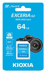 Kioxia SDXC 64GB Class 10 U3 V30 UHS-I