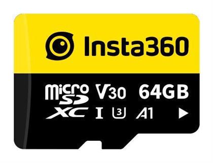 Insta360 microSDXC 64GB U3 V30 A1 από το e-shop