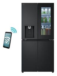 LG Ντουλάπα 508lt Total NoFrost Γκρι GMG860EPBE