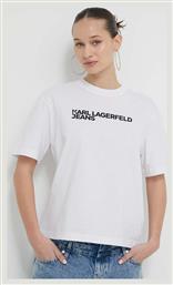 Karl Lagerfeld T-Shirt Λευκό 241J1714-J109